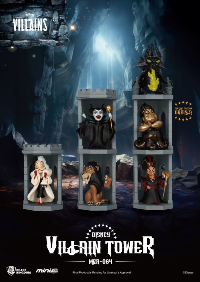 DISNEY VILLIAN TOWER ディズニーヴィランズタワー フィギュア Beast-Kingdom USA | MEA-064 Disney Villain Tower Series Blind Box