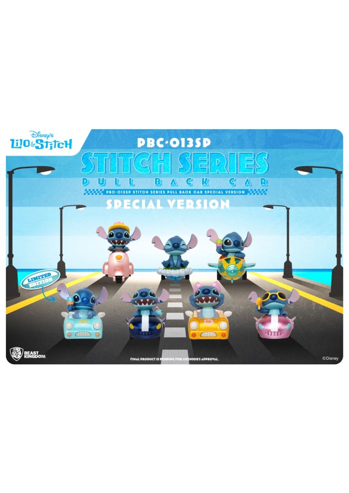 Beast-Kingdom USA | PBC-013SP Stitch Series Pull Back Car Special