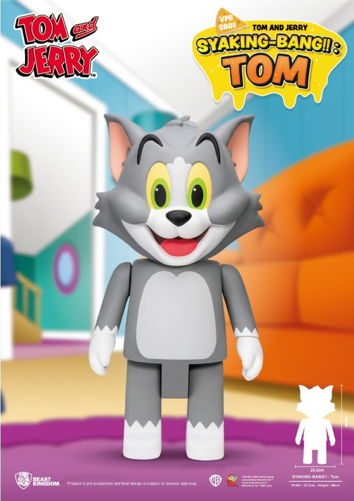 Beast-Kingdom USA | VPB-SB01 Tom and Jerry SYAKING-BANG!!: Tom