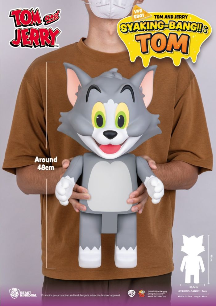 Beast-Kingdom USA | VPB-SB01 Tom and Jerry SYAKING-BANG!!: Tom
