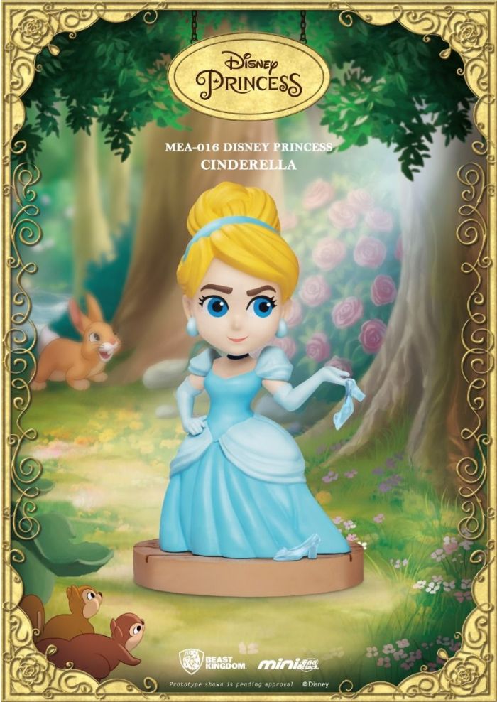 Disney Paint Your Own Cinderella & Ariel Statue 12 Colors