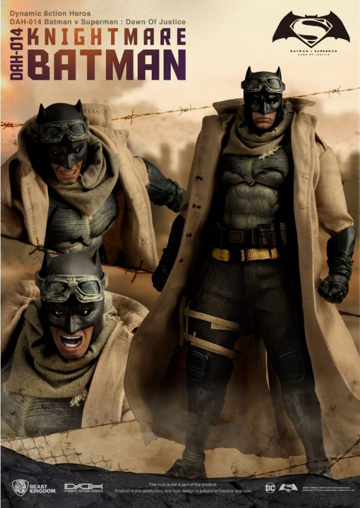素敵な Kingdom Beast Batman A Batman Knightmare 8Ction Dynamic DAH-014  Superman: V バットマン - raffles.mn