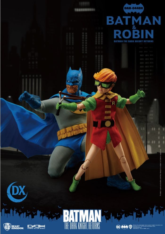 Beast-Kingdom USA | DAH-044DX The Dark Knight Returns Batman & Robin