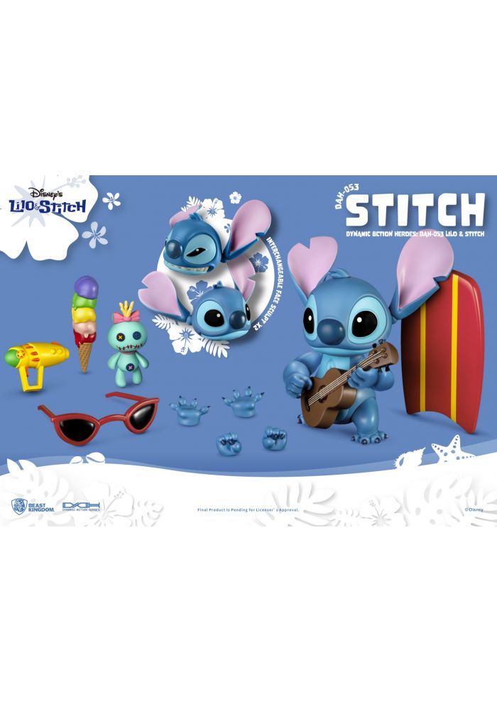 Toys Beast Kingdom Disney Lilo and Stitch Mini Egg Attack Surfer St
