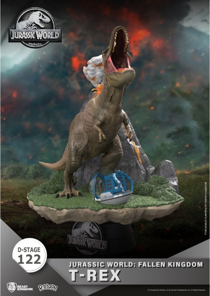 los padres de crianza defensa Mareo Beast-Kingdom USA | Diorama Stage-122-Jurassic World: Fallen Kingdom-T-Rex