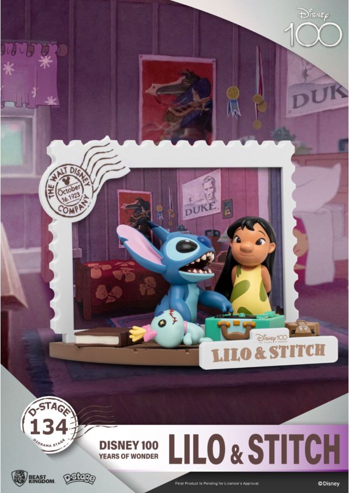 Beast-Kingdom USA  DS-134-Disney 100 Years of Wonder-Stitch & Lilo