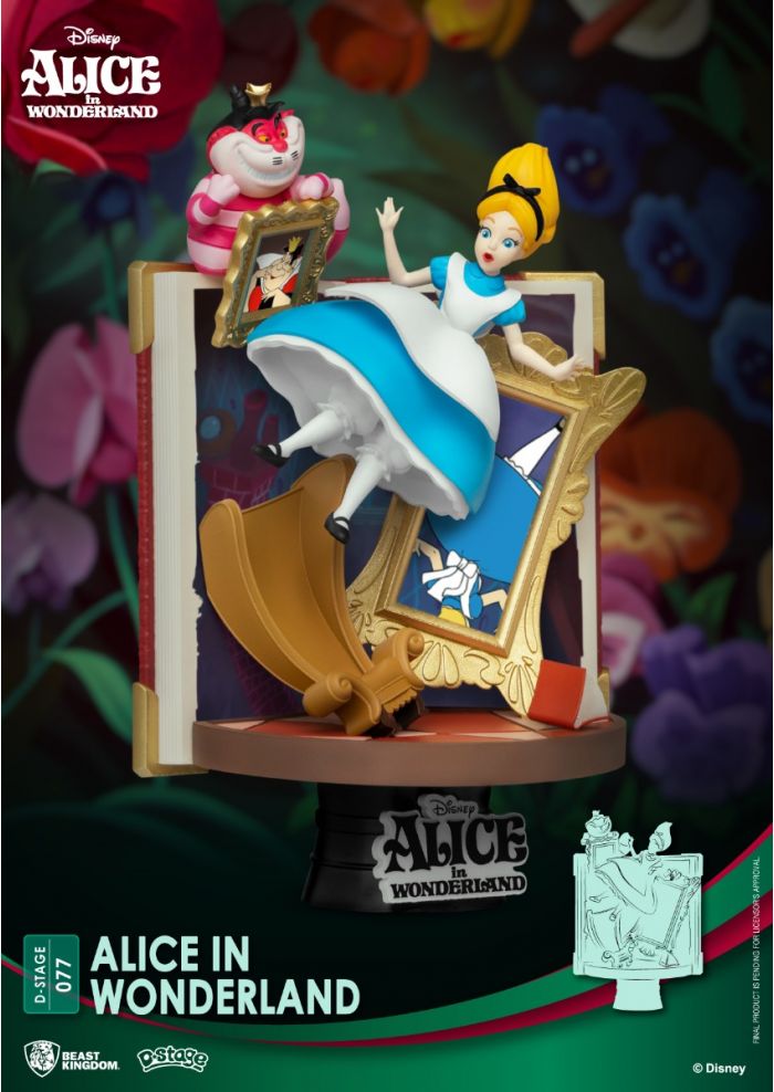 Beast Kingdom Alice in Wonderland: Mini D-Stage 001 6-Piece Set, Multicolor