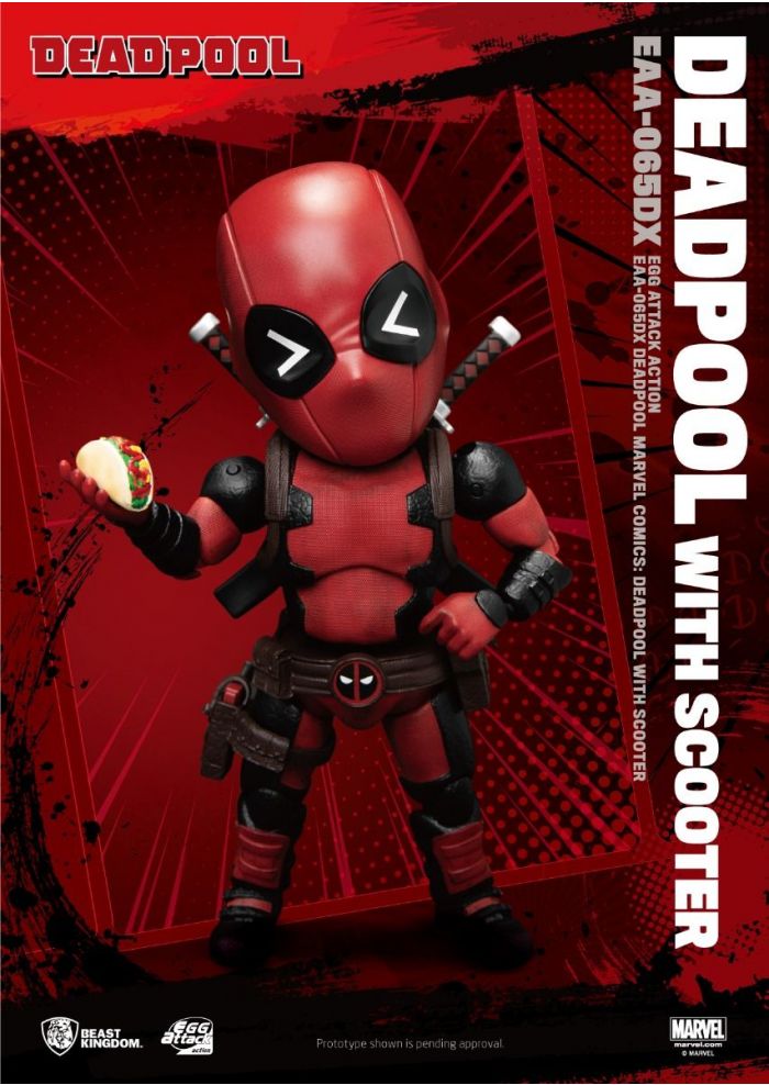 Beast-Kingdom USA  Deadpool DX Version Egg Attack Action Figure