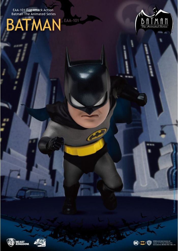 Beast-Kingdom USA | Batman The Animated Series - BATMAN Egg Attack Action  FIgure
