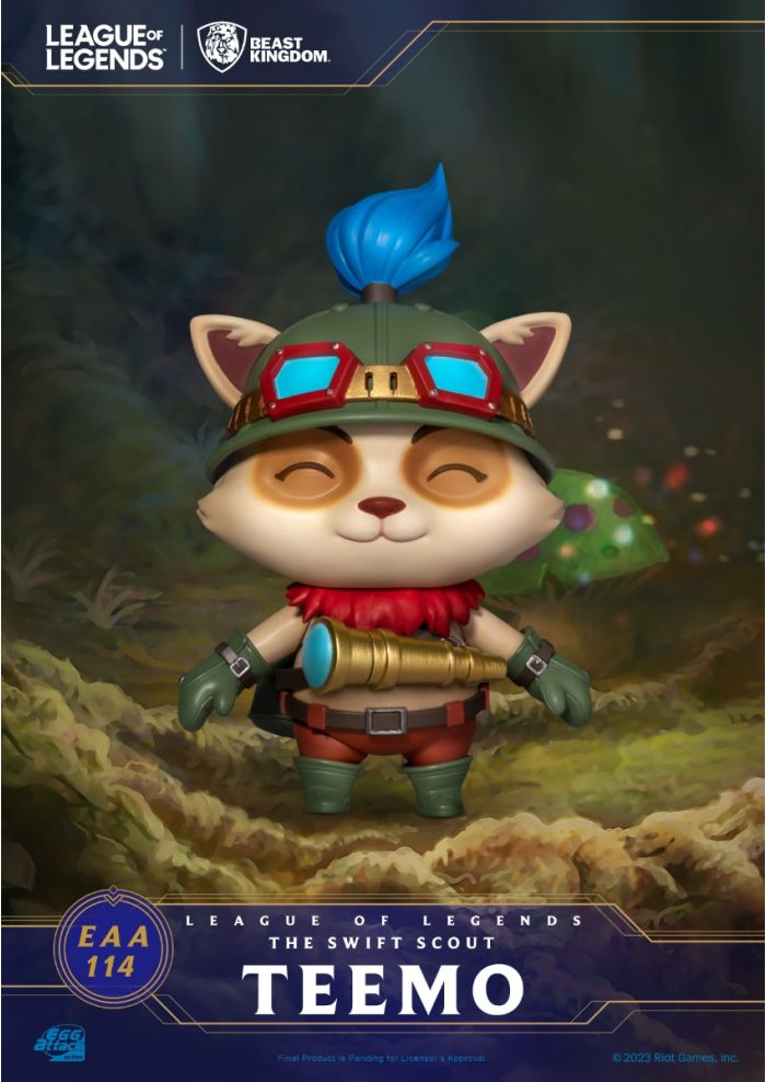LoL League of Legends 2023 Worlds TEEMO Figure Riot Games