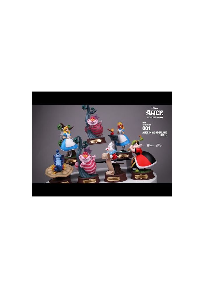Disney Alice in Wonderland Mini D-Stage Alice in Wonderland 4 Set of 6 Mini  Diorama Statues Beast Kingdom - ToyWiz