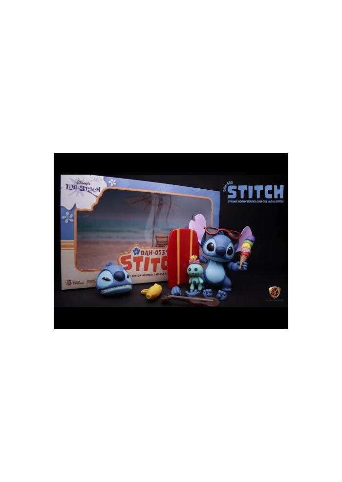 Beast Kingdom DAH-053 Disney Lilo & Stitch: Stitch 1:9 Scale Dynamic 8ction  Heroes Action Figure