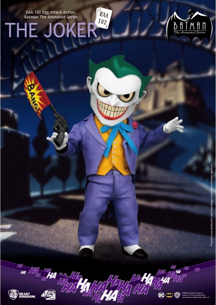 Beast-Kingdom USA | Batman The Animated Series - The Joker Egg Attack  Action Figure