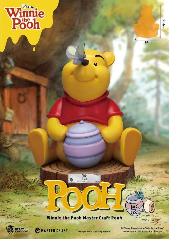 Figurine Winnie l'ourson (the Pooh), Master Craft - Disney - Beast Kingdom