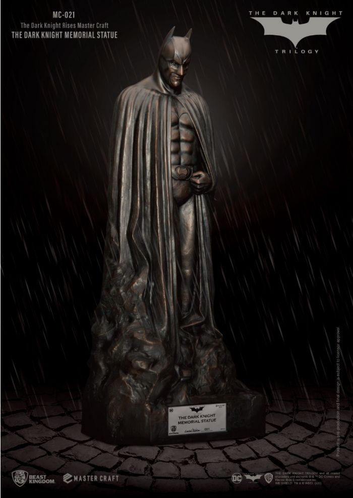 Beast-Kingdom USA | MC-021 The Dark Knight Rises Master Craft The Dark  Knight Memorial Statue