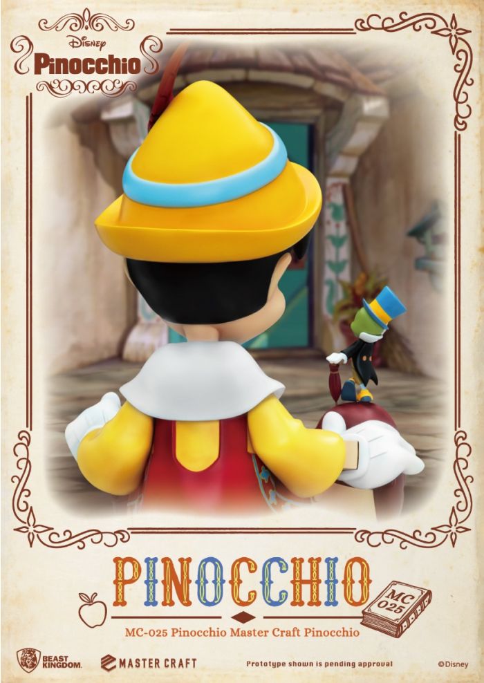 DISNEY - Pinocchio - Statuette Master Craft 27cm - Figurines/Grande figurine  Beast Kingdom - Chez Clochette Boutique