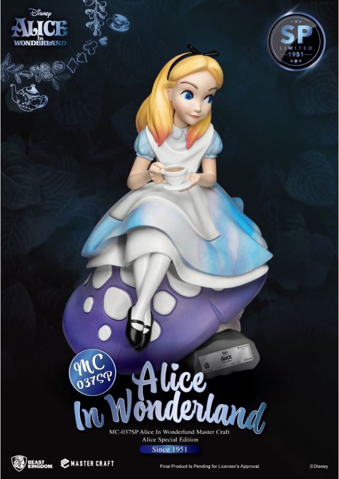 Beast-Kingdom USA | MC-037SP Alice In Wonderland Master Craft Alice Special  Edition