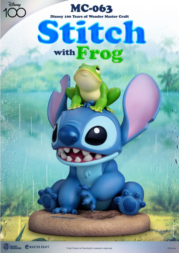 Disney 100 Years Of Wonder Lilo Stitch With Frog MC-063 Master Craft ...
