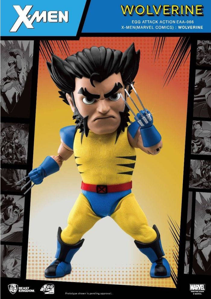 Beast-Kingdom USA | Marvel X-Men: Egg Attack Action - Wolverine