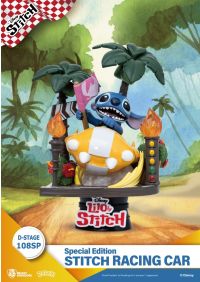 Beast-Kingdom USA | DS-108SP-Stitch Racing Car Special Edition