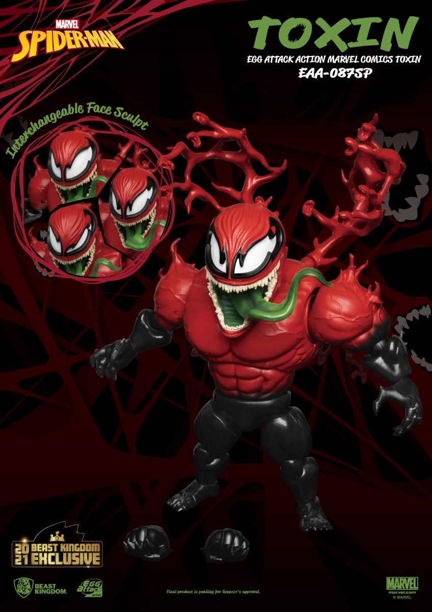 spiderman venom carnage toxin