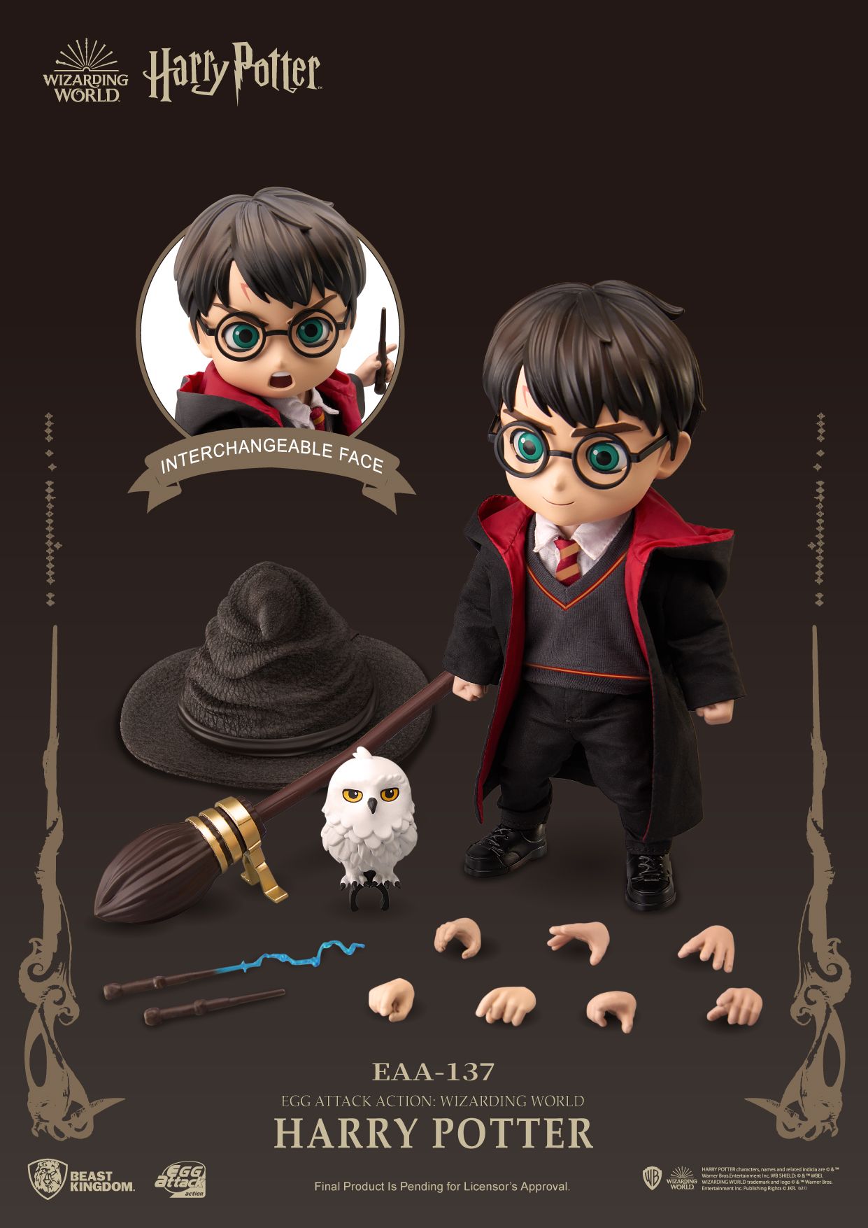 Figurine Chibi Masters Harry Potter 8 cm