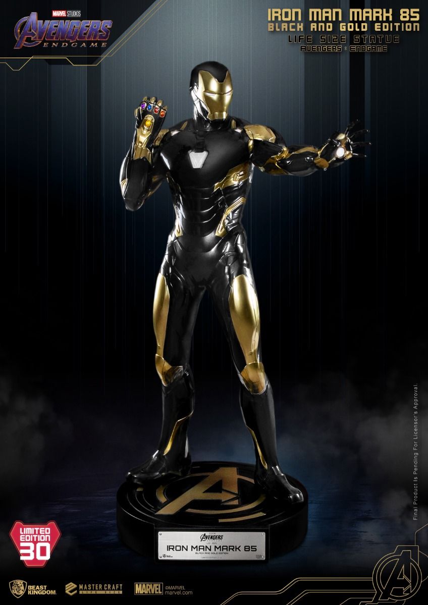 Ironman Mark L armor reimagined with Black and Gold theme! : r/marvelstudios