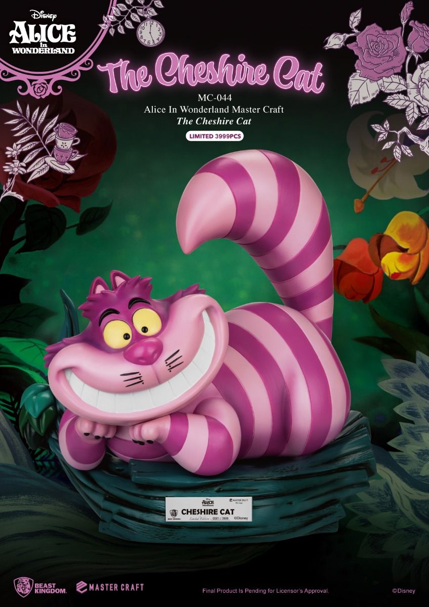 Beast-Kingdom USA  MC-044 Alice In Wonderland Master Craft The Cheshire Cat