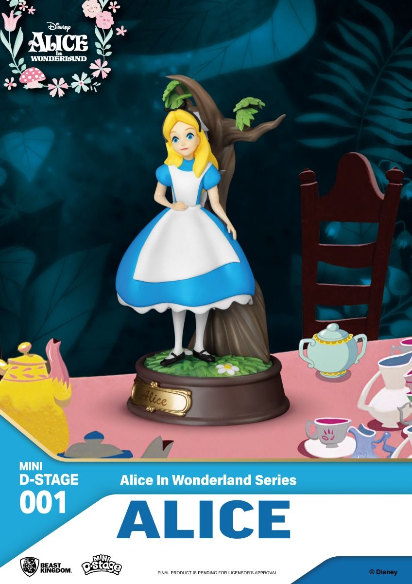 Mini Diorama Stage-001-Alice in Wonderland Series-Alice