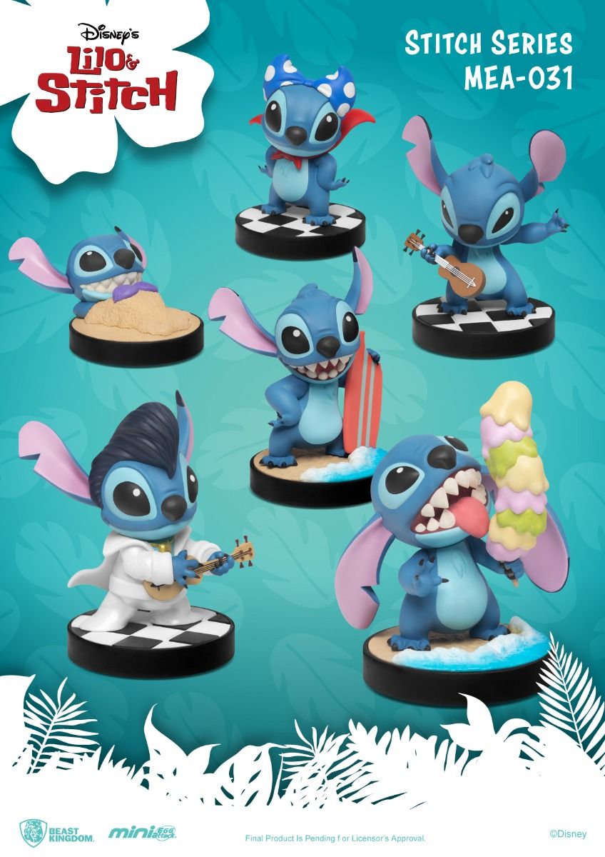 Disney Stitch Figures, approx. 2.5-in. Choose 1 from 5 designs