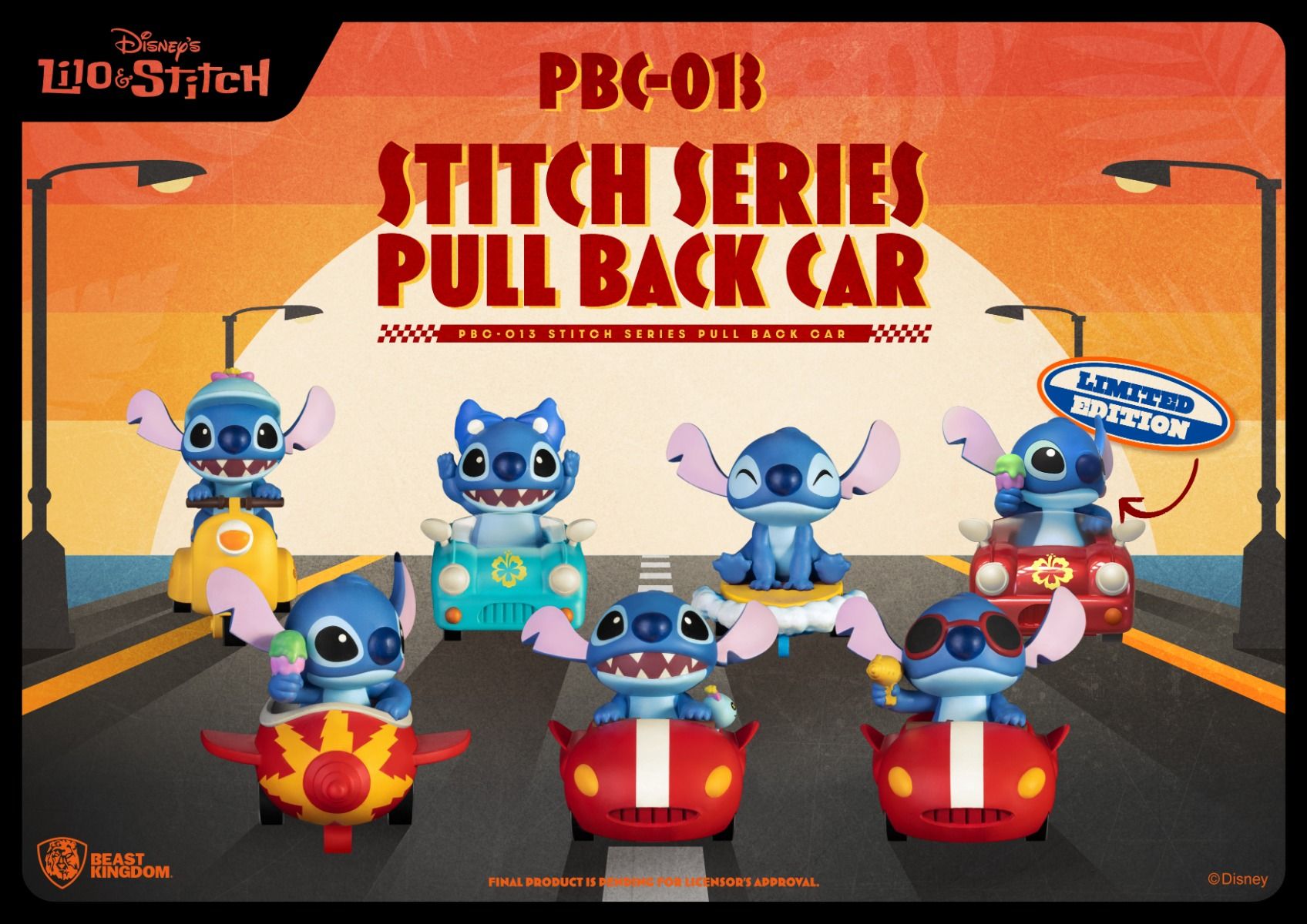 Plaid Stitch convertible, Lilo & Stitch