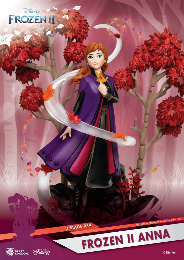 ANNA(jo) 2セット Beast-Kingdom USA | Frozen 2 Diorama Stage Anna