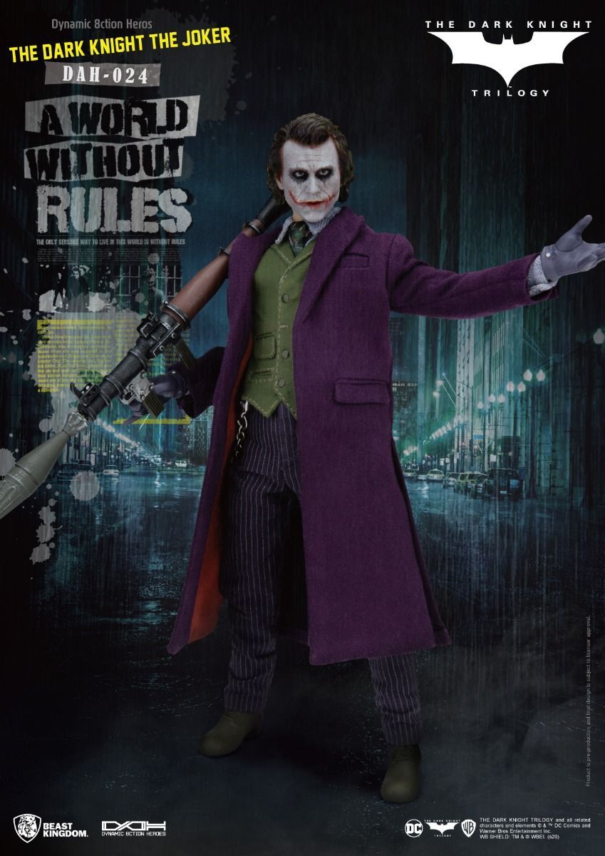 Beast Kingdom DAH-024SP The Dark good Knight Joker Bank Robber Version 2020 Exclusive