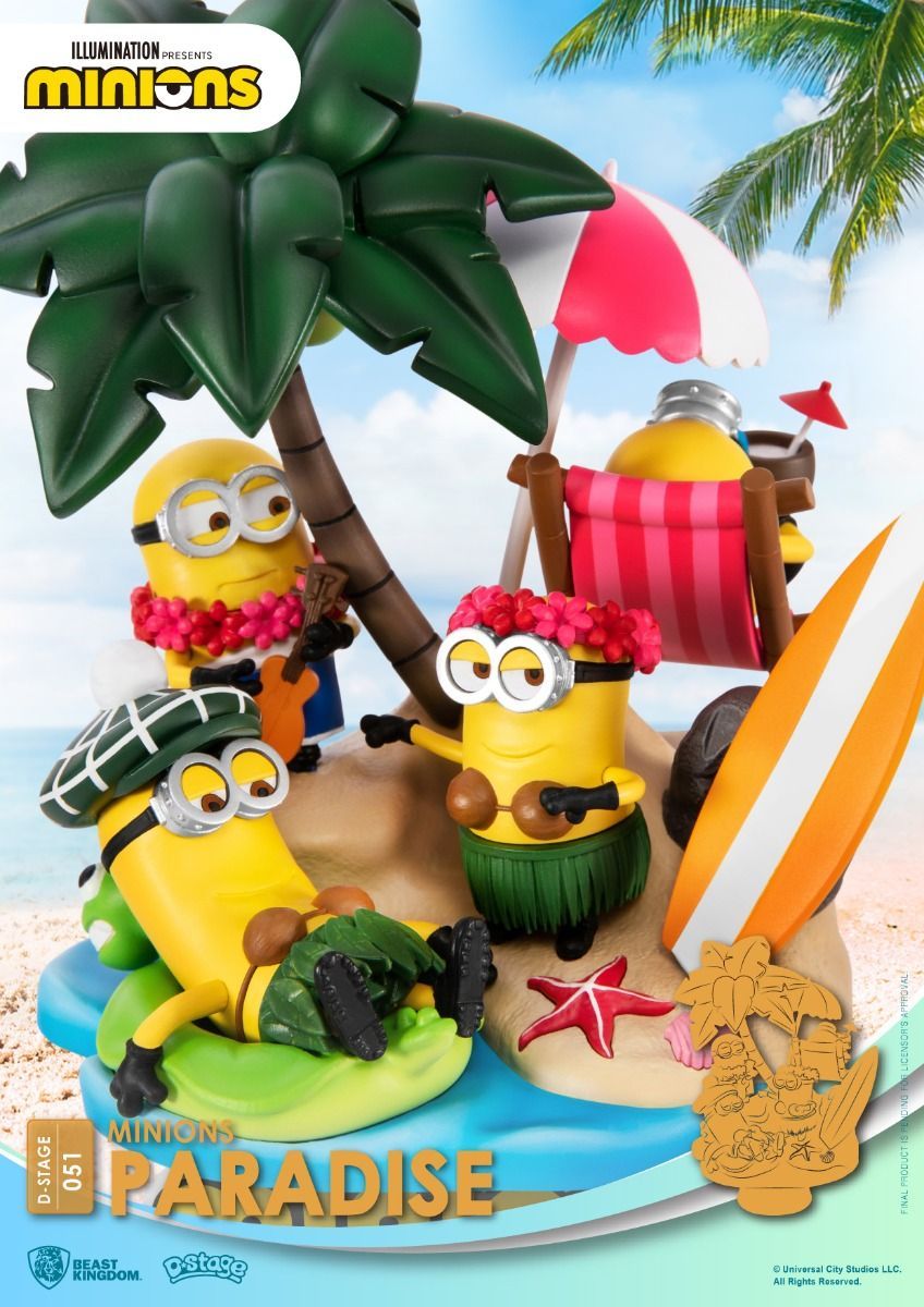 Beast-Kingdom USA | DS-051- MINIONS-PARADISE