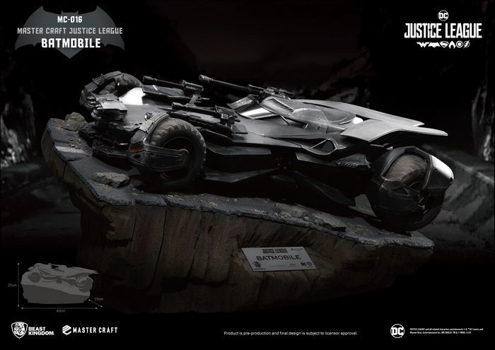 ビーストキングダム マスタークラフト バットモービル スタチュー Beast-Kingdom USA | Justice League Master Craft Batmobile