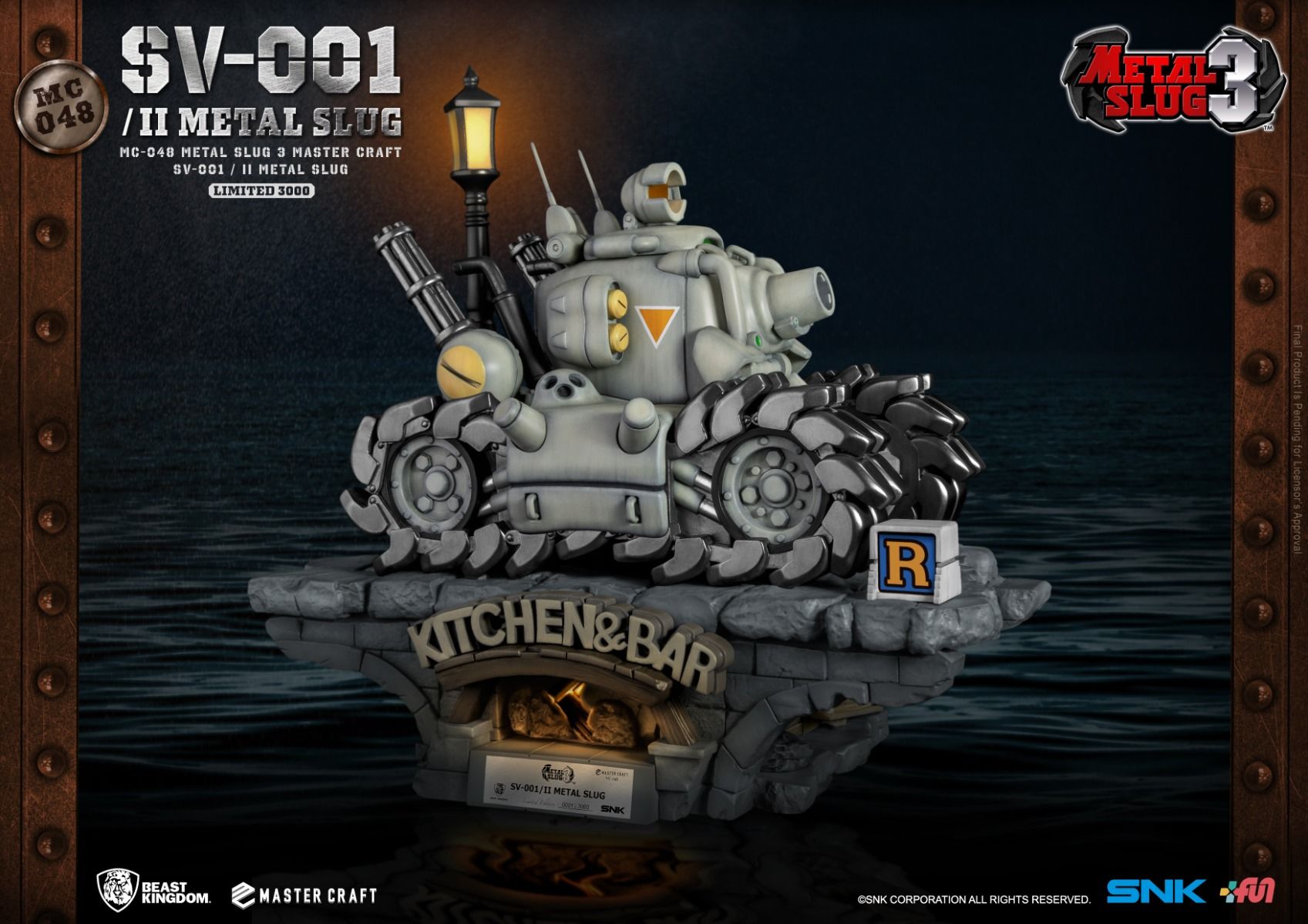 Beast-Kingdom USA | MC-048 Metal Slug3 Master Craft SV-001/II