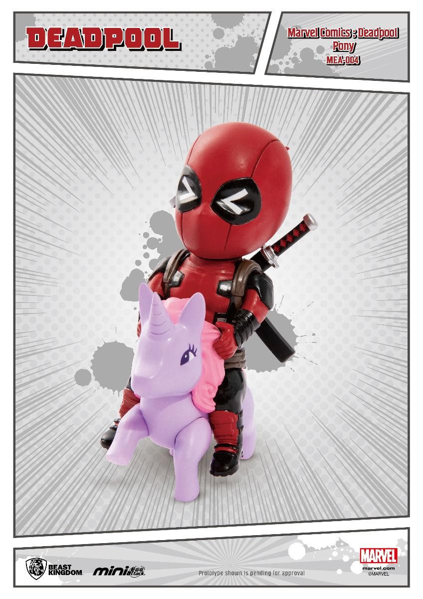 Beast-Kingdom USA | Marvel Comics: Mini Egg Attack - Deadpool Pony