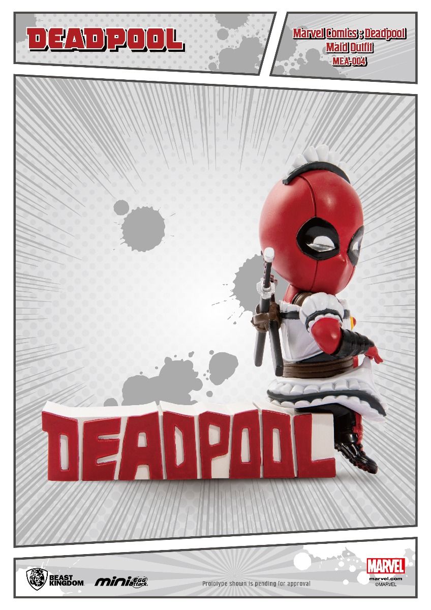 Beast-Kingdom USA | Marvel Comics: Mini Egg Attack - Deadpool Maid