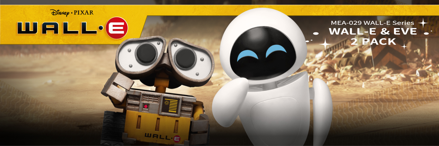 MEA-029 WALL-E Series WALL-E & EVE 2 PACK
