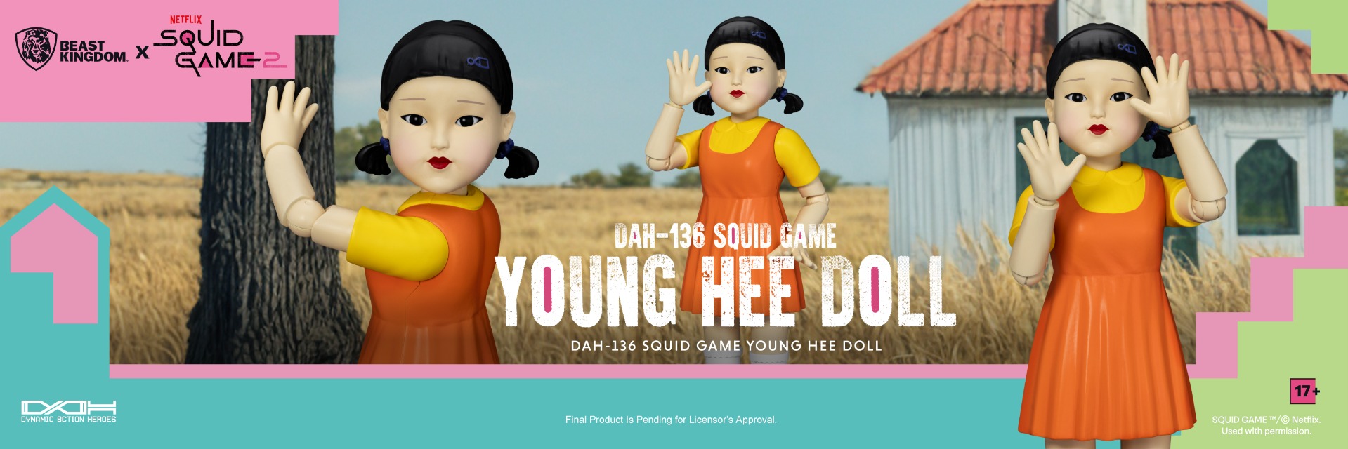 DAH-136 Squid Game Young Hee Doll