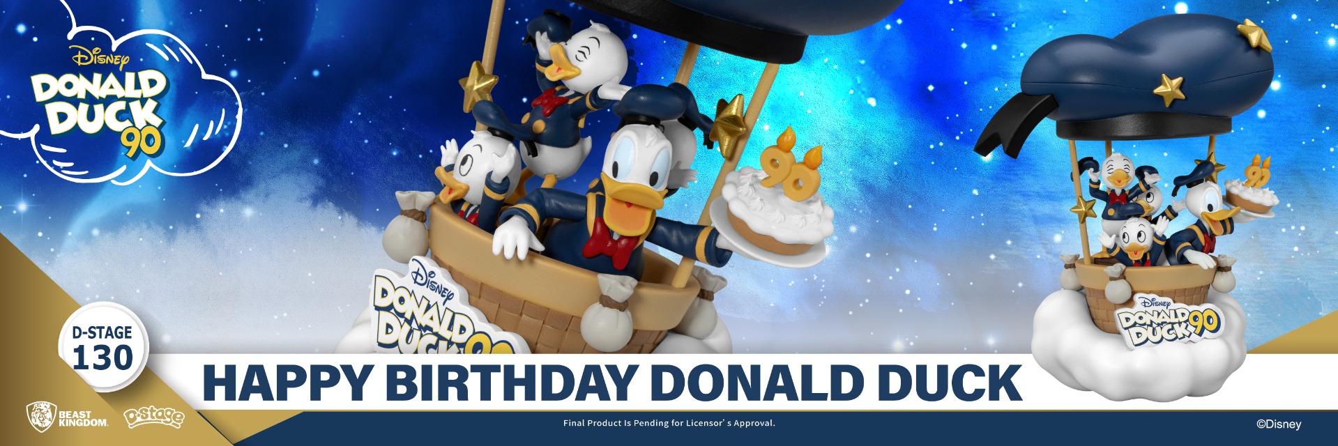 DS-130-Donald Duck 90th-Happy Birthday Donald Duck