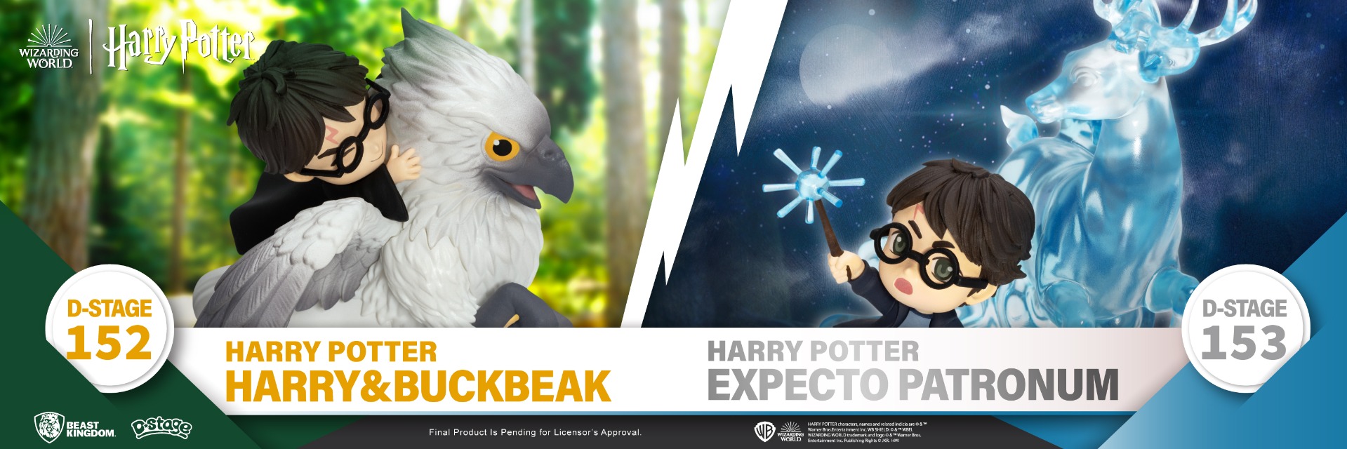 DS-152-Harry Potter-Harry & Buckbeak, DS-153-Harry Potter-Expecto Patronum