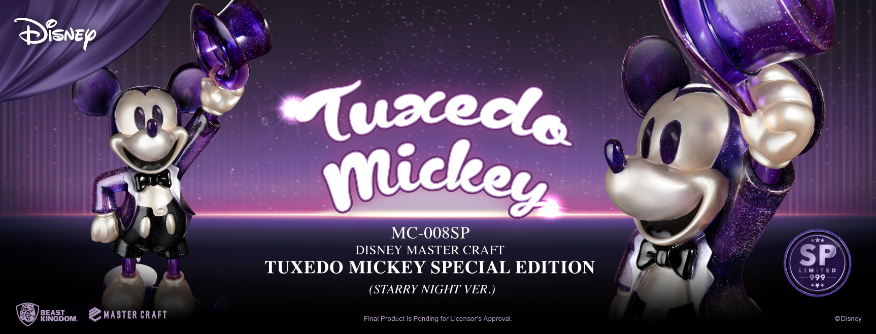 MC-008SP Disney Master Craft Tuxedo Mickey Special Edition (Starry Night Ver.)