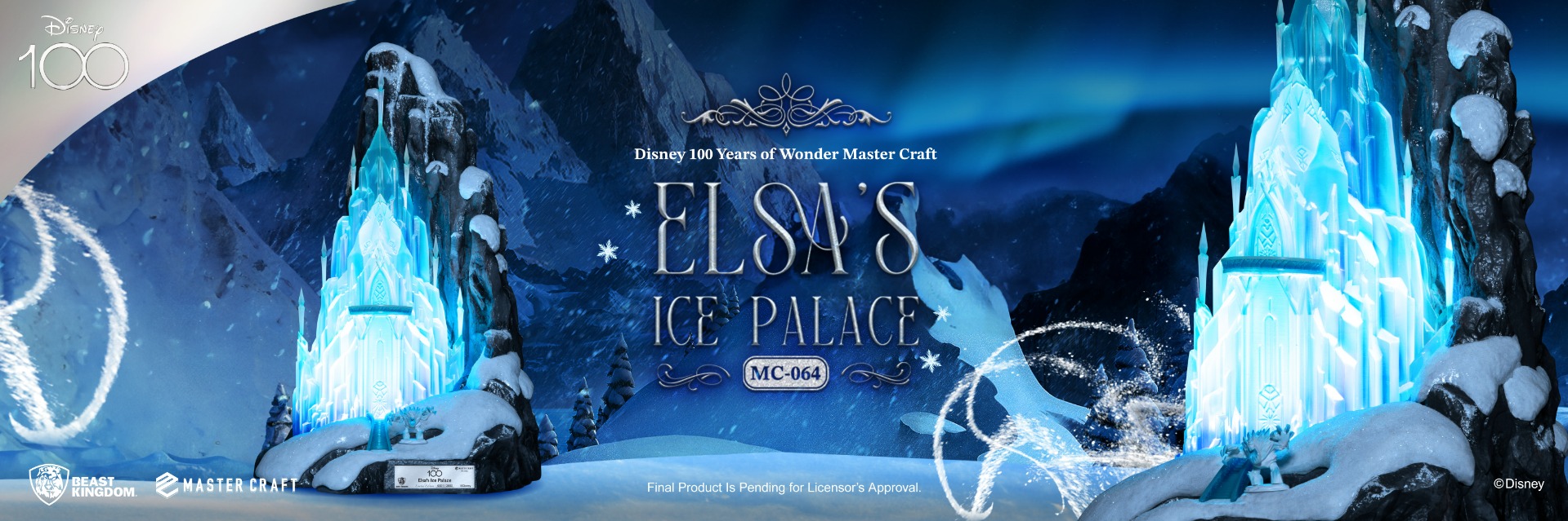 MC-064 Disney 100 Years of Wonder Master Craft Elsa's Ice Palace