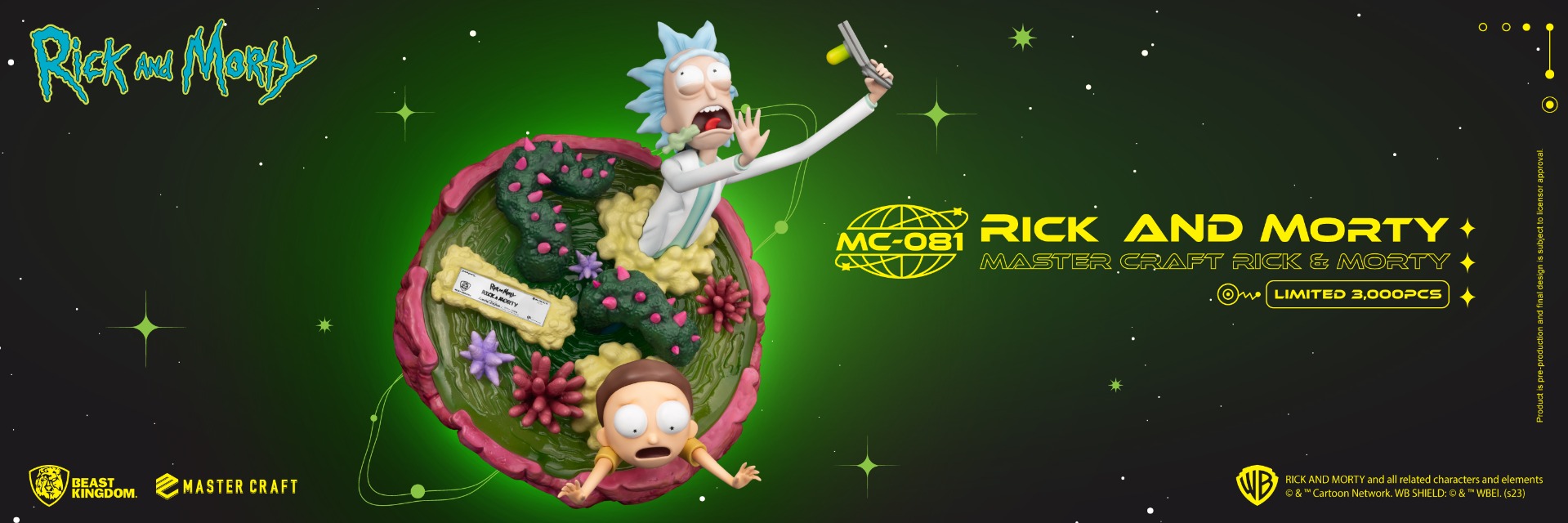 MC-081 Rick and Morty Master Craft Rick & Morty