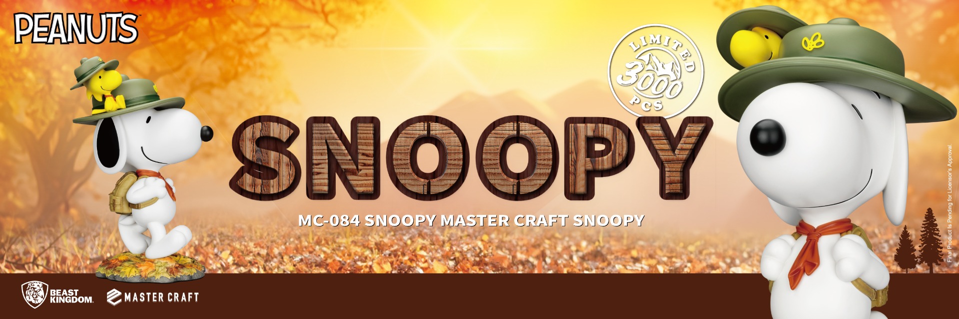 MC-084 Snoopy Master Craft Snoopy