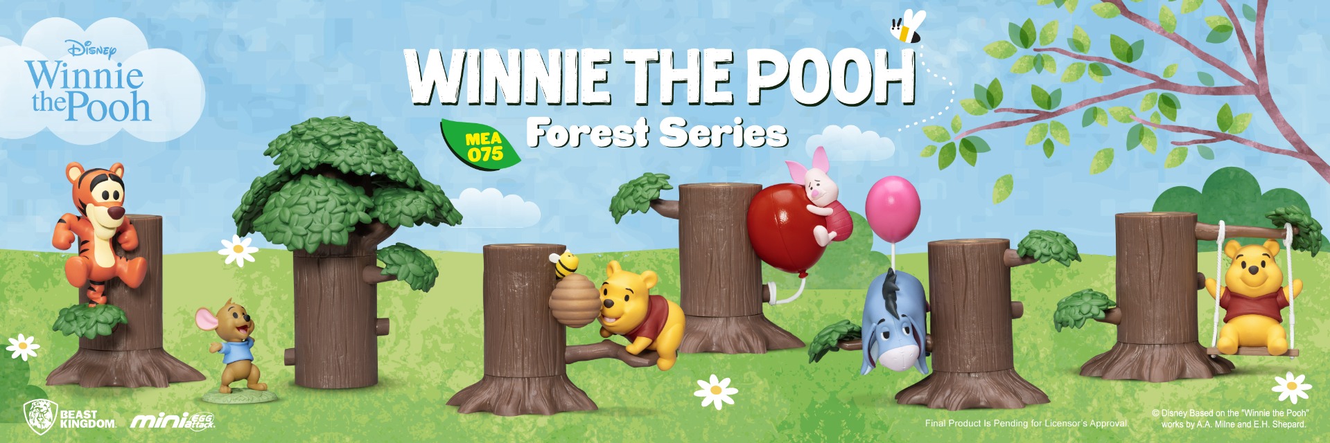 MEA-075 Winnie the Pooh Forest Series Set (6PCS)