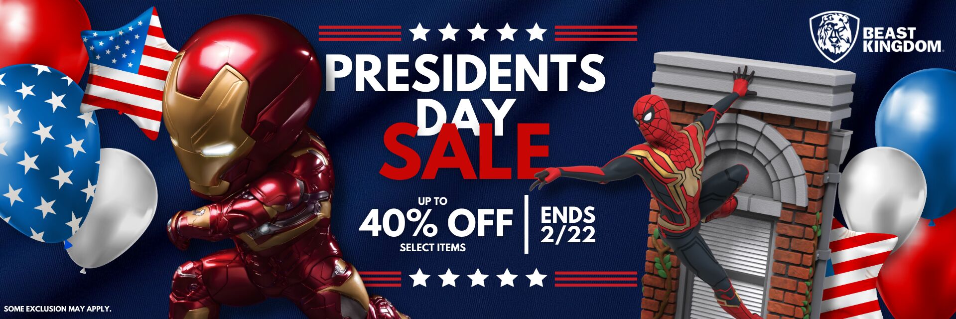 Presidents' Day Sale