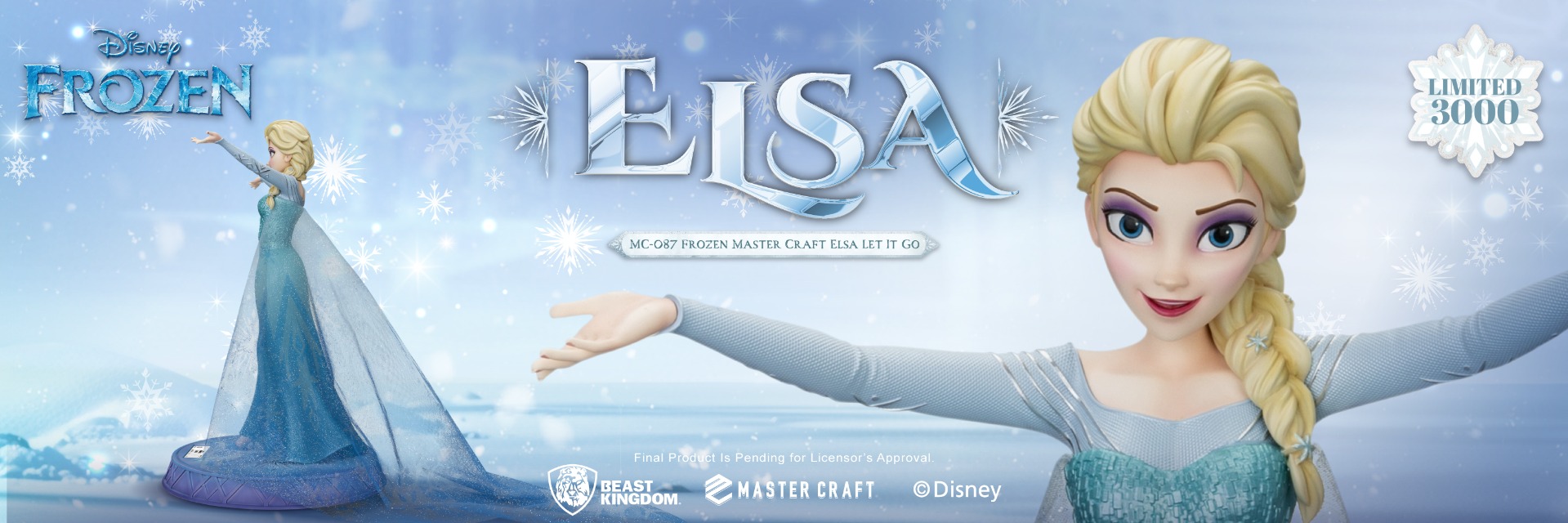 MC-087 Frozen Master Craft Elsa Let It Go