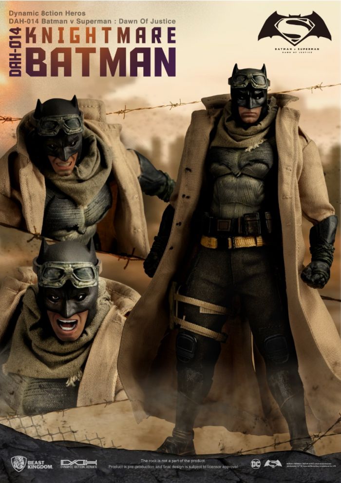 Dawn of Justice Details about   BEAST KINGDOM DAH-001 Batman 1/9 Figure Batman vs Superman